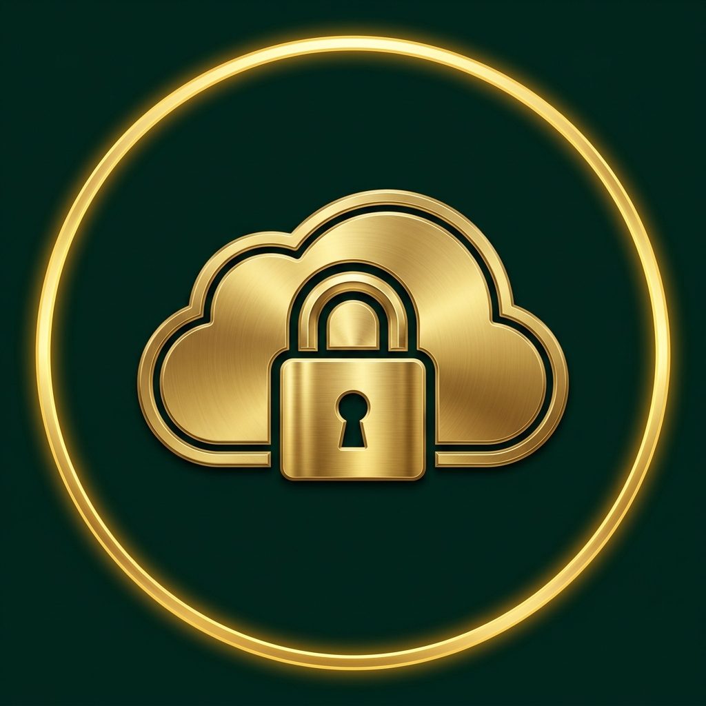 Secure Cloud Backup Icon
